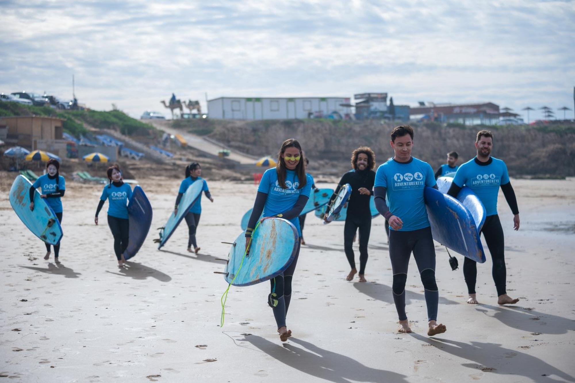 Adventurekeys Surf Yoga Cowork Bed and Breakfast Taghazout Eksteriør billede