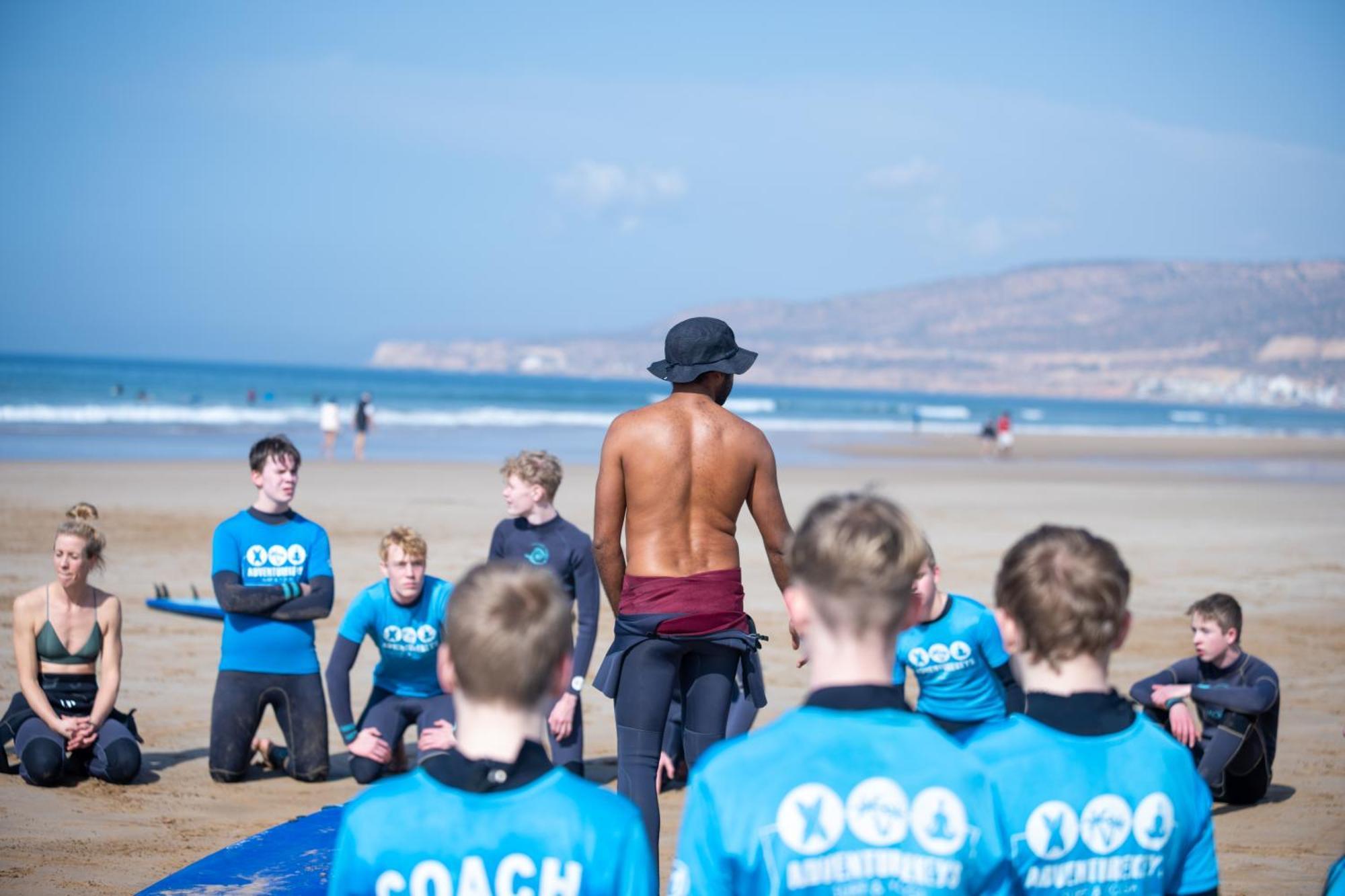 Adventurekeys Surf Yoga Cowork Bed and Breakfast Taghazout Eksteriør billede