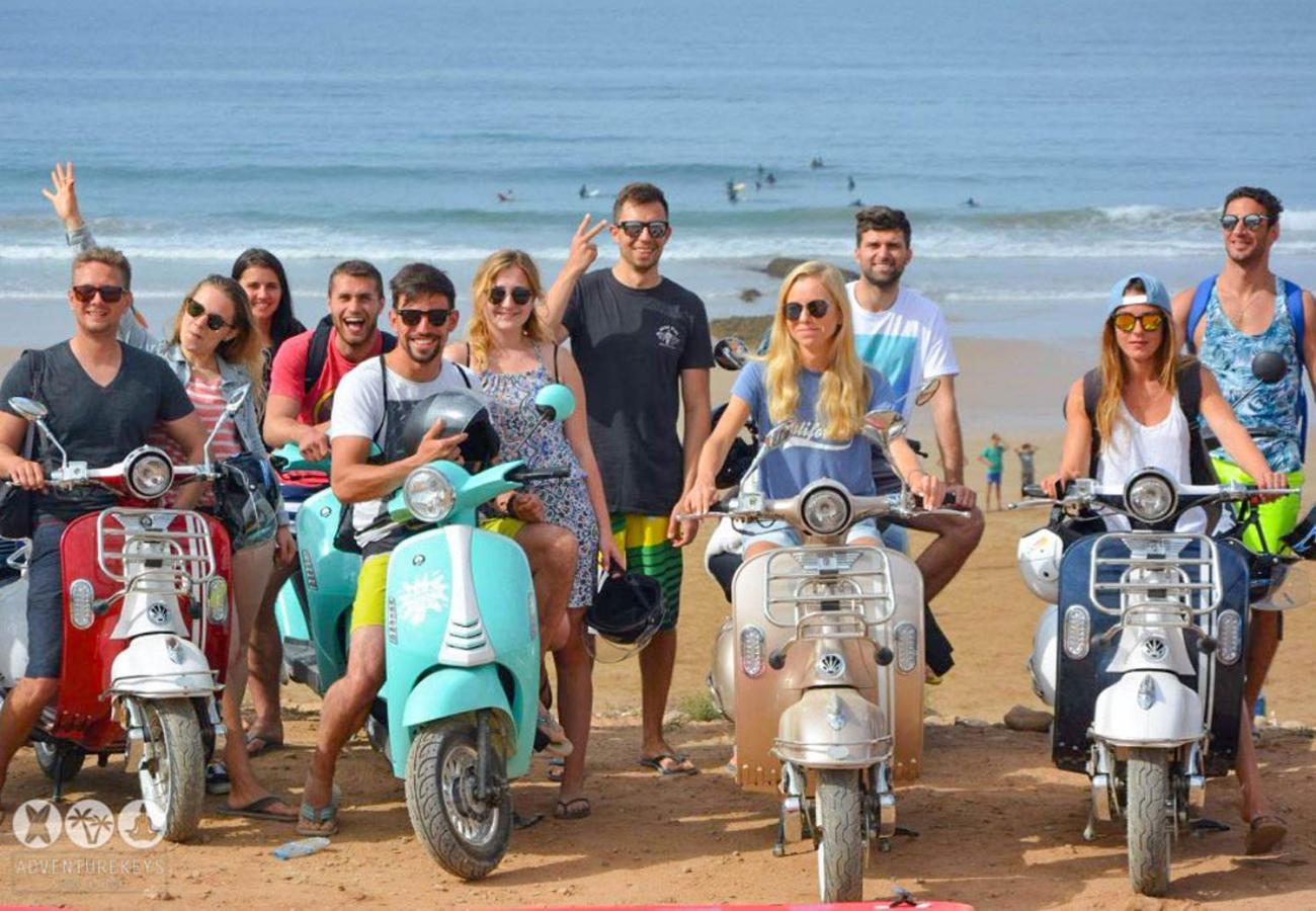 Adventurekeys Surf Yoga Cowork Bed and Breakfast Taghazout Eksteriør billede